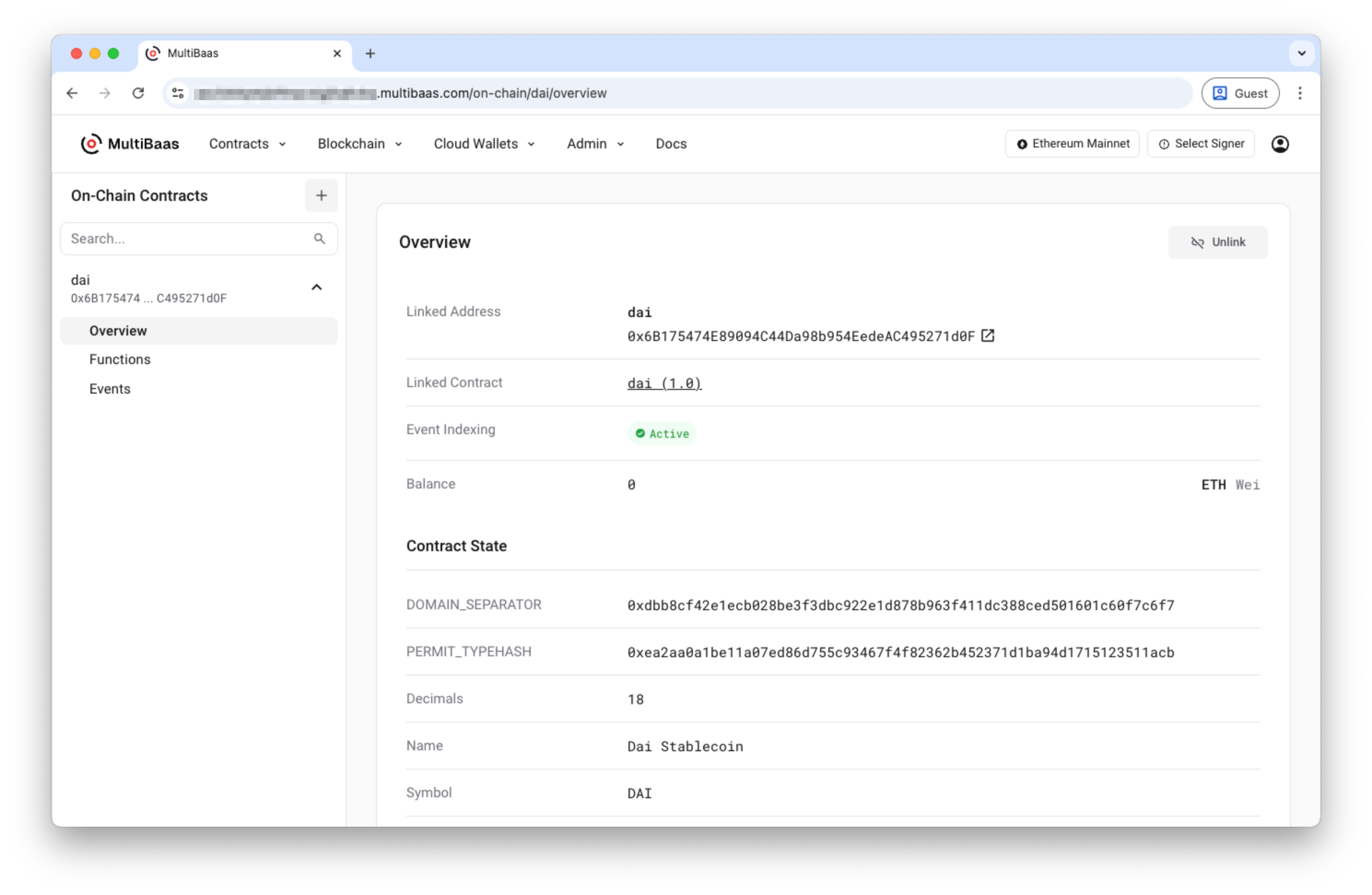 quickstart-contract-overview